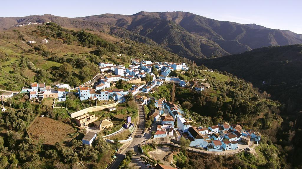 Casas Rurales Juzcar Centro Luaran gambar